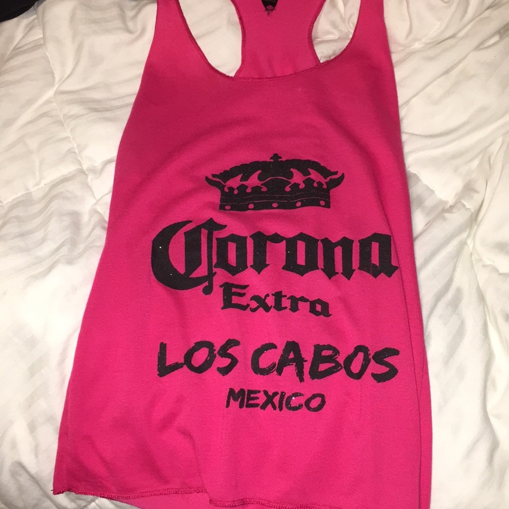 Corona tank top shirt